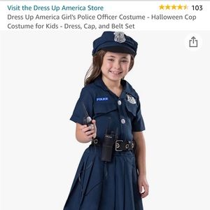 Girl’s Police Costume